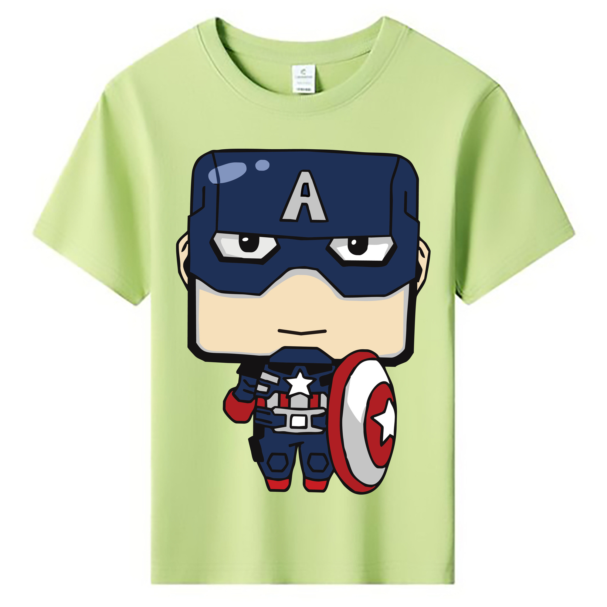 （画像用） アベンジャーズ The Avengers 綿100％キッズTシャツ（フロントプリント）